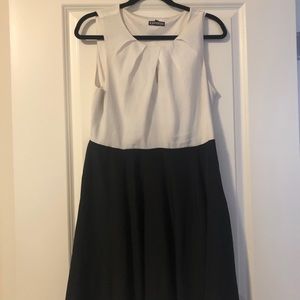 Cute black and white dress